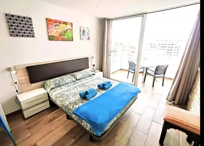 Apartmán Estudio Ponderosa Playa de las Americas (Tenerife)